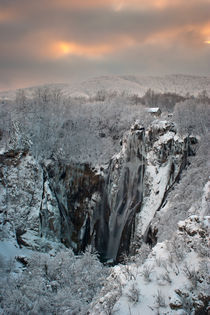 Winter at Plitvice lakes von Ivan Coric