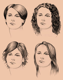 Four haircuts von William Rossin