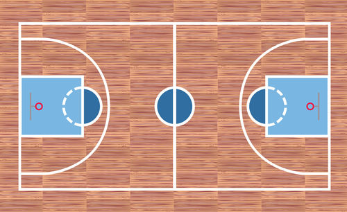 Basketball-court