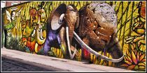 Graffiti in Dumbo von Maks Erlikh
