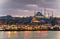 istanbul Suleymaniye mosque by mucahit pamukoglu