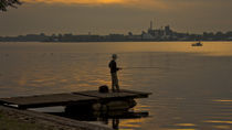 Angler am Banter See von michas-pix