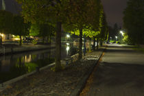 Auricher Hafen bei Nacht by michas-pix