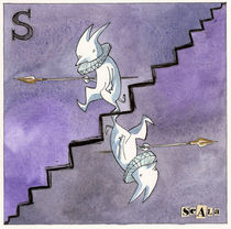 S is for Stairs by Ginevra Ballati