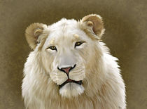 Weißer Löwe von Beatrix Döring