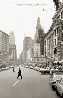 Broadway, New York City 1964 by Thomas Schaefer