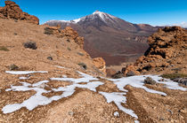 last snow on Teide, Tenerife - Letzter schnee am Teide, Teneriffa by Raico Rosenberg