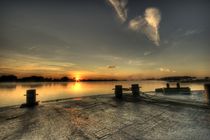 Elbe sunrise von photoart-hartmann