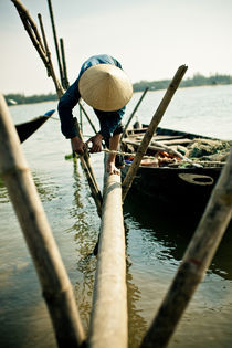Vietnamese fisherfolk von Thomas Cristofoletti