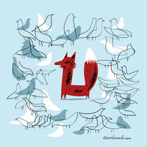 'london fox' von Cesar Barcelo