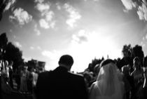 blurred wedding by tabson