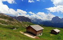Blick zur Sella by Wolfgang Dufner