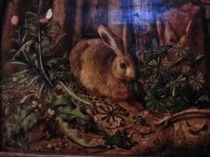 Rabbit in Getty museum of Los Angelos by Maks Erlikh