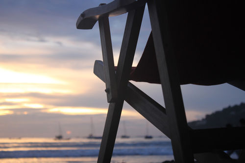 Beach-chair-sunset-san-juan-nicaragua