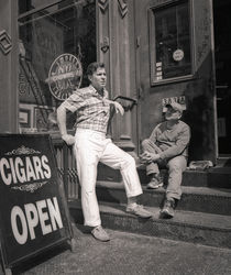 Cigar Store: NYC by Ron Greer