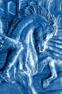 Blue Horse von JACINTO TEE