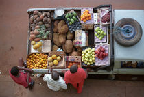 Fruit sellers in Bissau by Palle Smith-Petersen