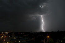 Lightning Strikes Miami von Carolyn Cochran
