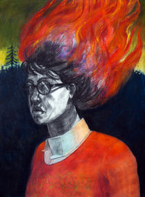 A Fire at Dawn by Christina Barrera