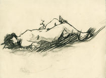 Laying I by Christina Barrera