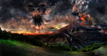 volcano god by Raul Fabian