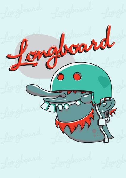 Longboard-poster