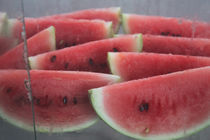 Watermelon Wedges in Nicaragua by Charles Harker