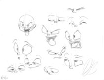 Random cartoon expressions by djsillustrator100