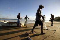fishermen in Mozambique von Wiebke Wilting