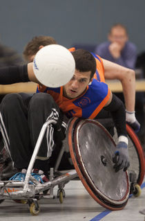 wheelchair rugby, quad rugby von Wiebke Wilting