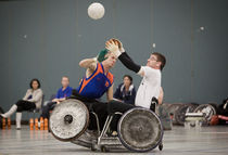 wheelchair rugby, quad rugby von Wiebke Wilting