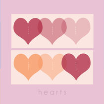 pink hearts by thomasdesign