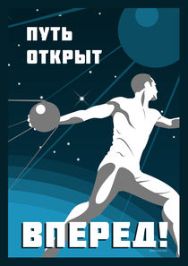 Sputnik: go on! by Anna Khlystova