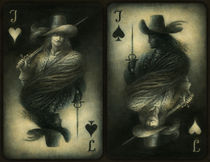 Jack of Hearts, Jack of Spades ( the Good and the Bad ) von yaroslav-gerzhedovich