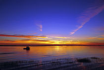 Lobster Boat Sunrise, Cape Cod, USA von John Greim