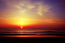 Sunset, Skaket Beach, Cape Cod, USA by John Greim