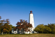 Sandy Hook Lighthouse, Sandy Hook, NJ, USA by John Greim