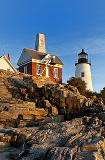 Pemaquid Point Lighthouse, Maine, USA by John Greim