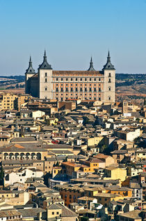 Cityscape and Alcazar, Toledo, Spain by John Greim