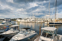 Yachts in Newport, Rhode Island, USA by John Greim