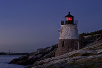 Castle Hill Lighthouse, Newport, Rhode Island, USA by John Greim