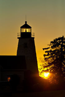 Dyce Head Lighthouse, Castine, Maine, USA by John Greim