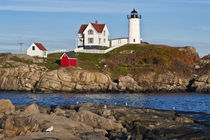 Nubble Lighthouse, Cape Neddick, Maine, USA by John Greim