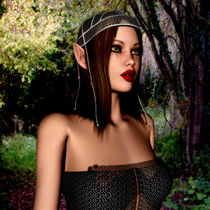 Princess Shri'rossa, Dark Elf by star4mation