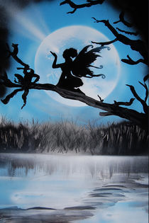 Fairy Magic Blue by Rozalia Toth