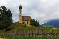Historische Kirche in den Alpen von Wolfgang Dufner