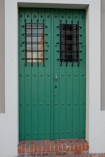 Green door. Old San Juan, Puerto Rico von Irina Moskalev