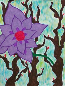 Purple Bloom by Courtney Jones