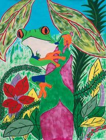 Fraggle the Tree Frog by Courtney Jones