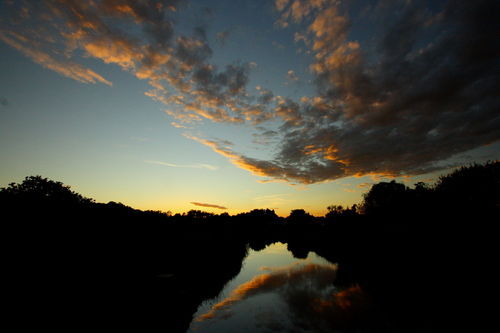 Ealing-river-sunset